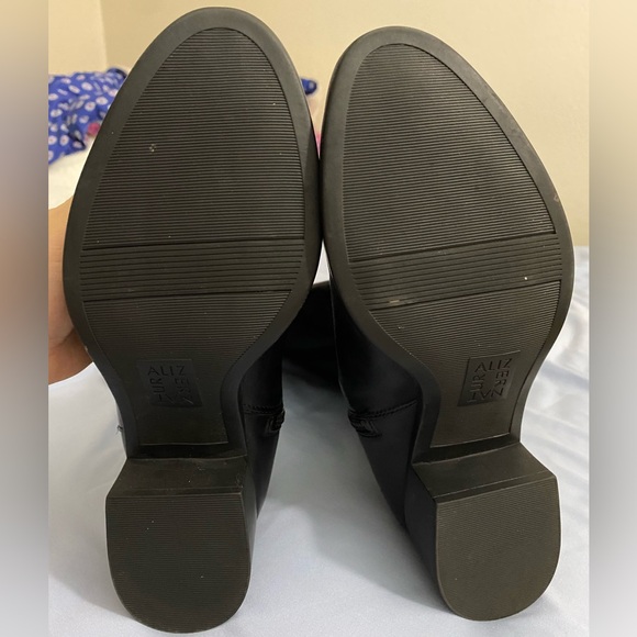 Naturalizer black leather calf high riding boots size 7 EUC - Picture 6 of 9